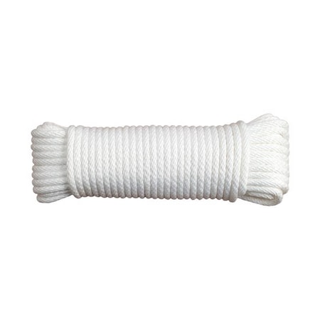 Koch Industries Koch Industries 3/16 in. D X 50 ft. L White Diamond Braided Polypropylene Clothesline Rope 5650624